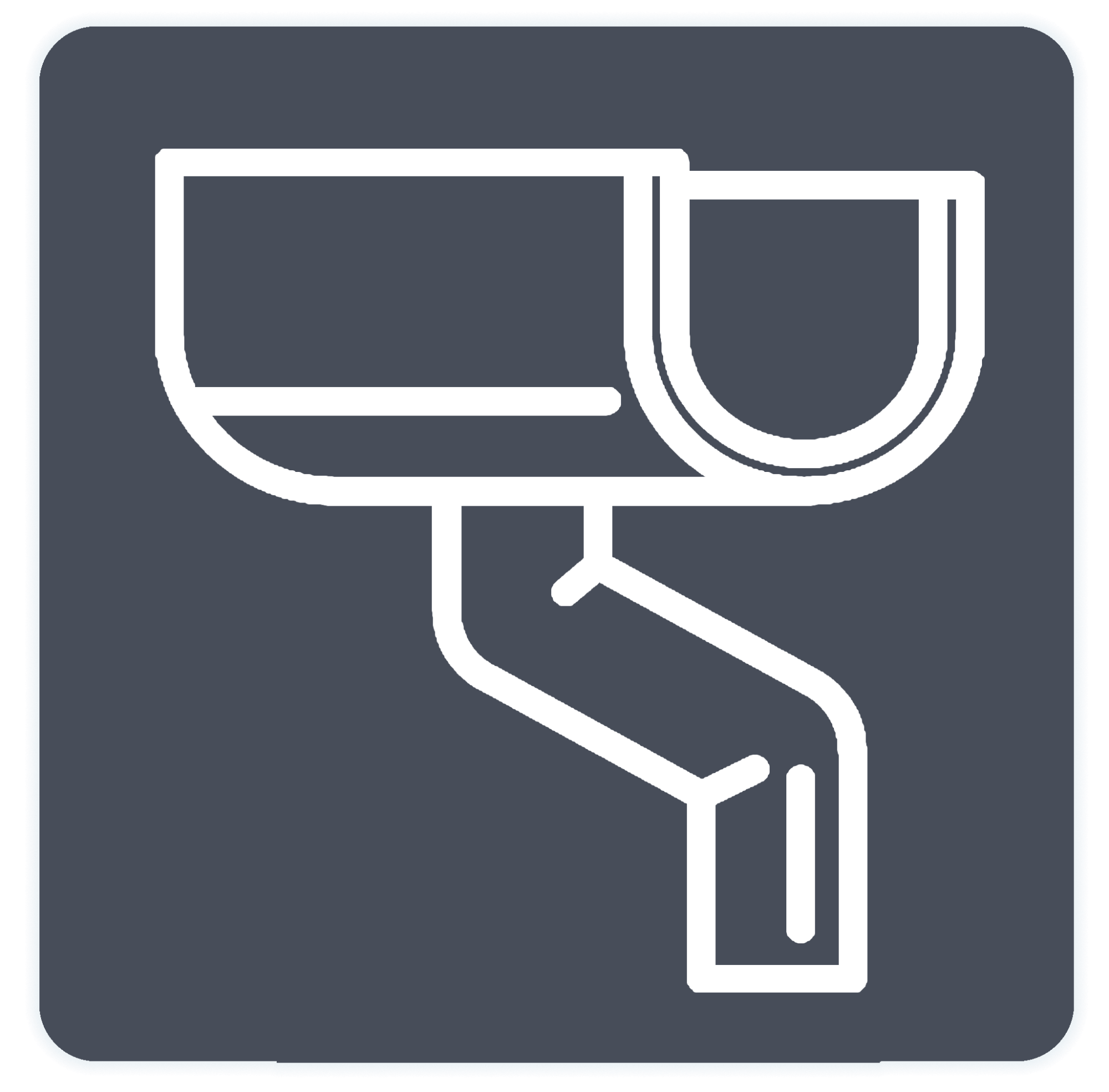 Gutters & Down Pipe icons